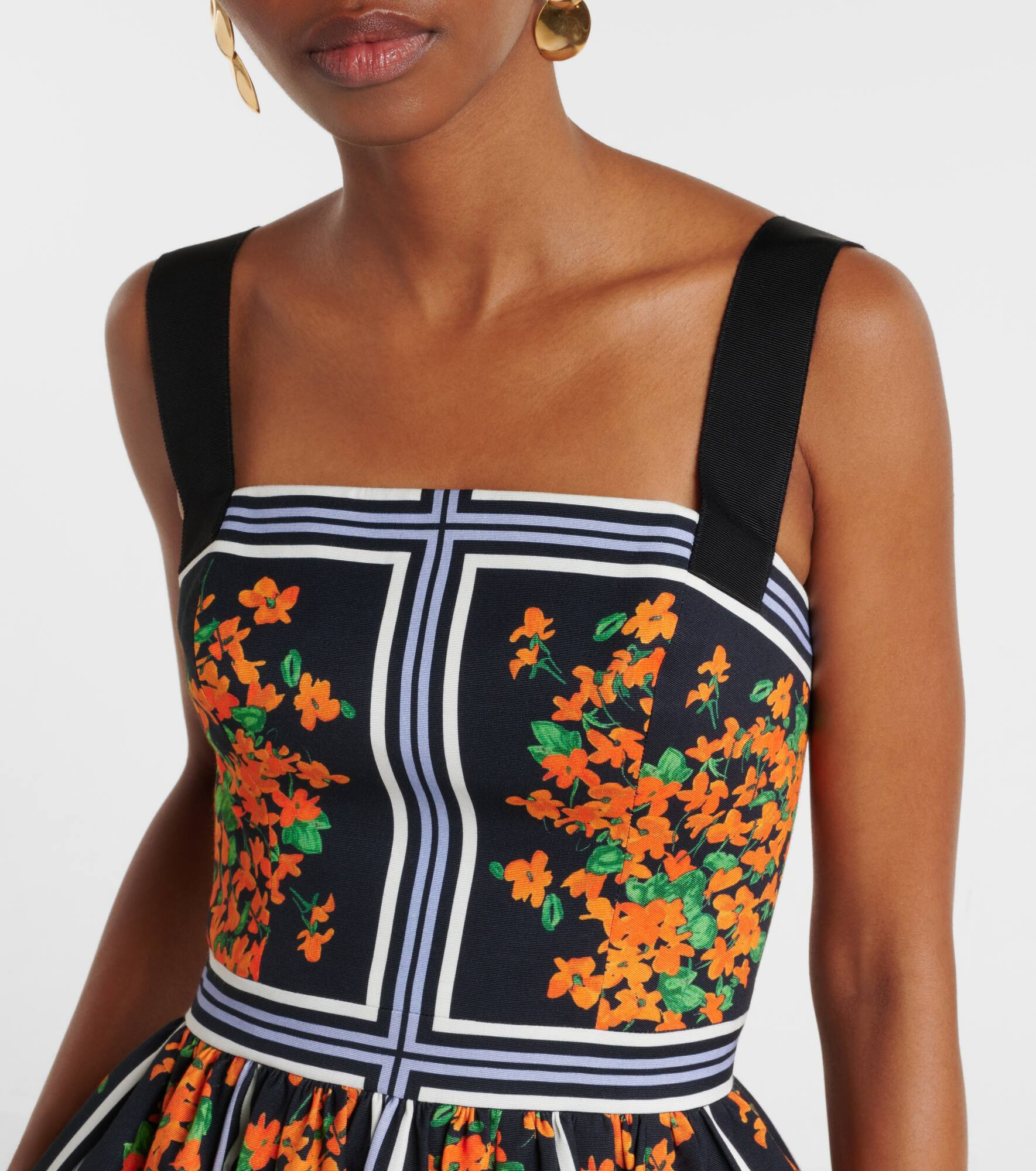 Printed midi dress - 4