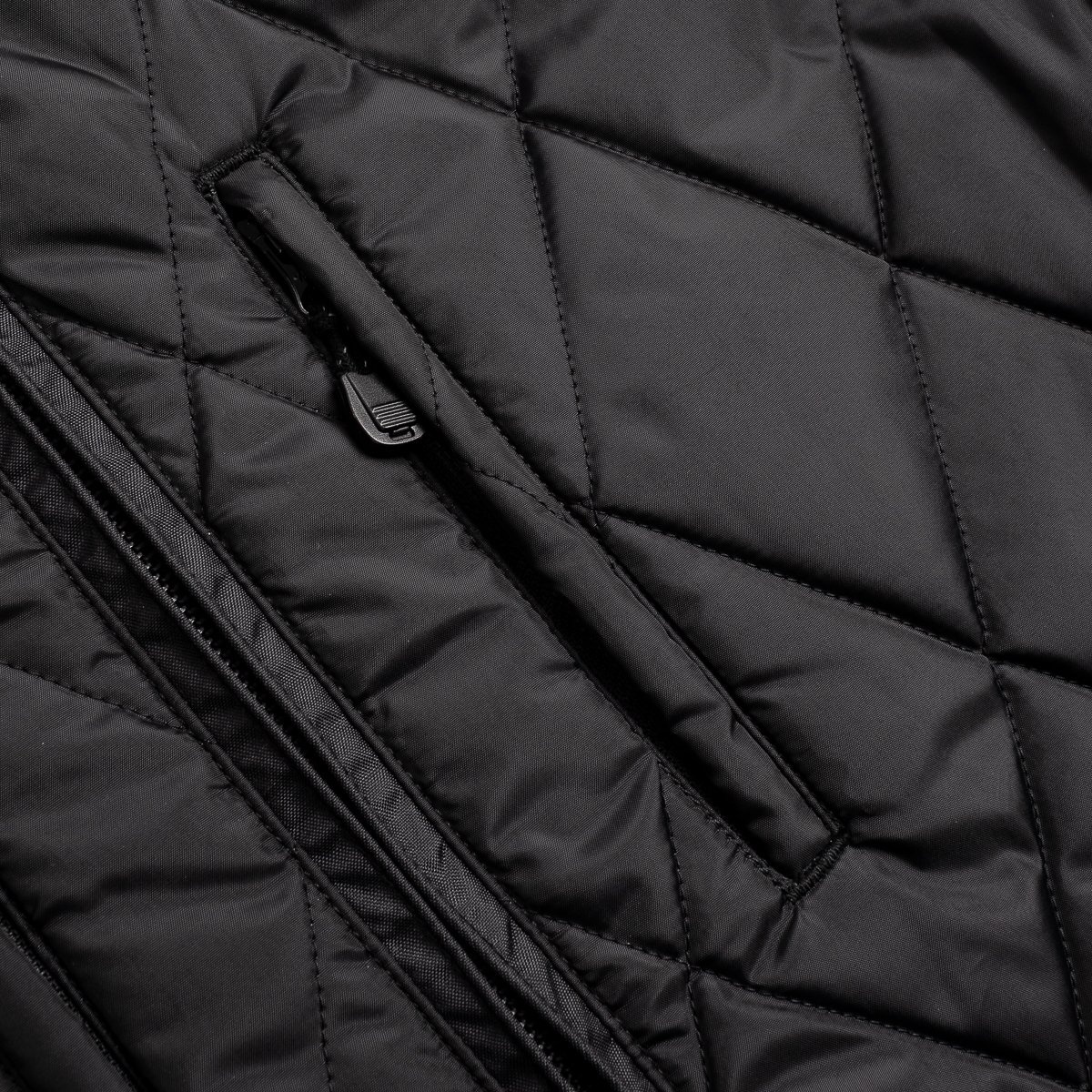 IHJ-79-BLK Primaloft® Gold Quilted Rider's Jacket - Black - 10