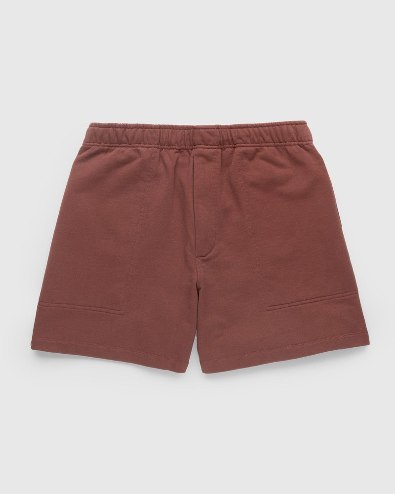 Bode – French Terry Sweat Shorts Brown 1