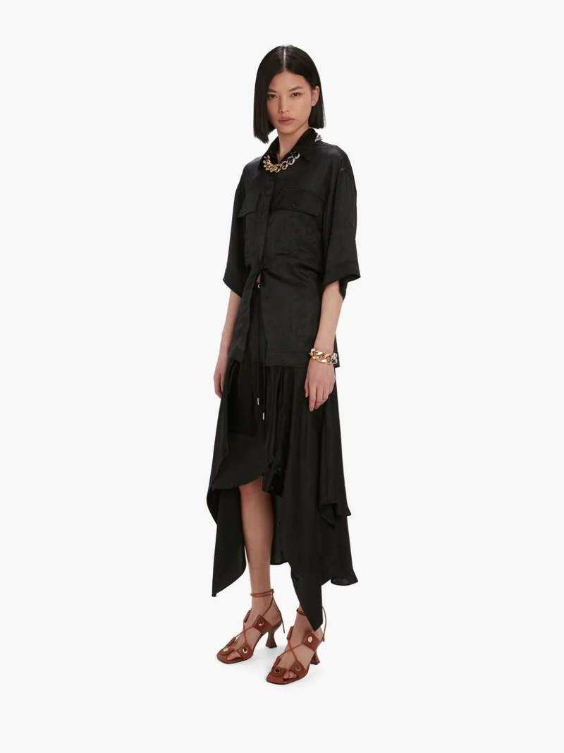 LAYERED ASYMMETRIC MIDI SKIRT 3