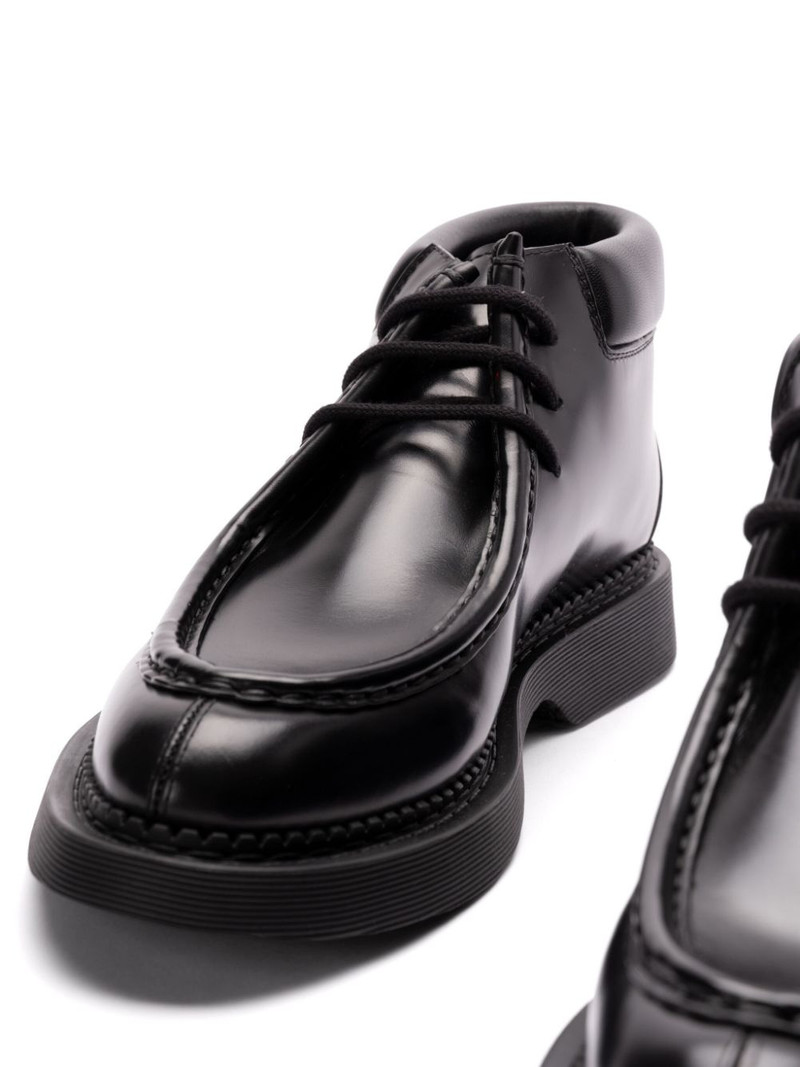 SAINT LAURENT Arno lace-up ankle boots outlook