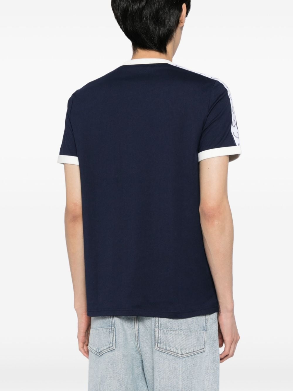 Ringer logo-tape T-shirt - 4