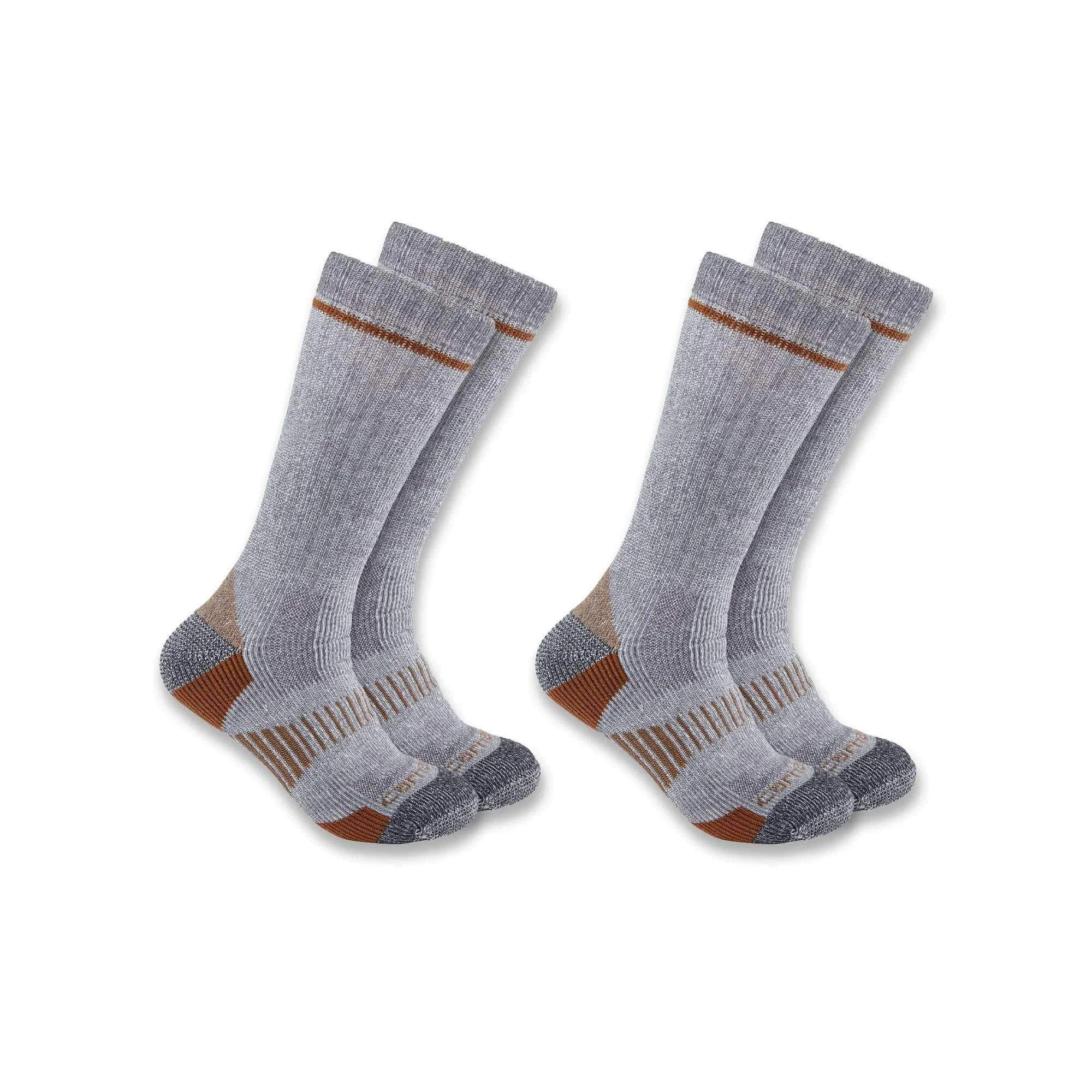 Midweight Synthetic-Wool Blend Boot Sock 2-Pack - 1