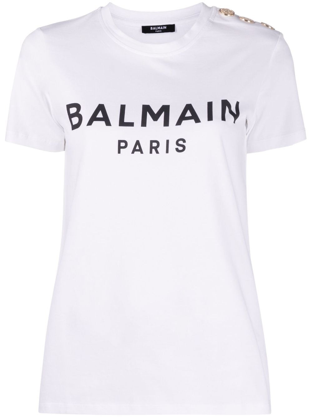 Balmain logo T-shirt - 1