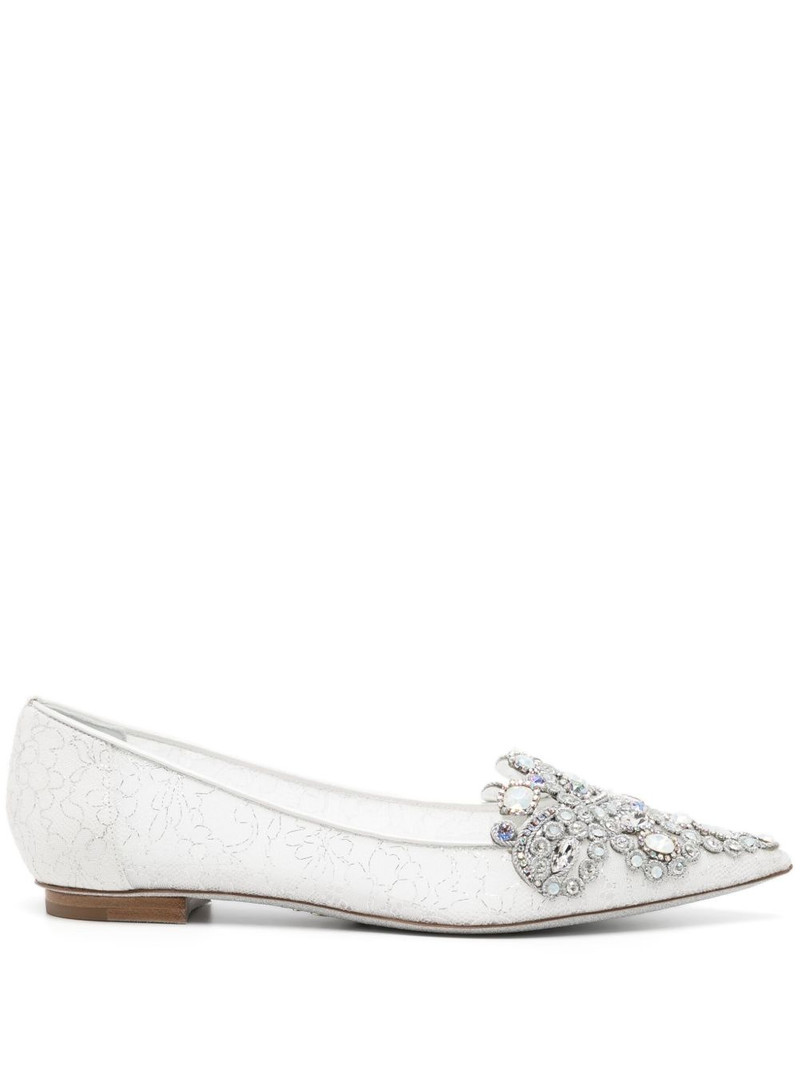 Veneziana crystal ballerina shoes 1