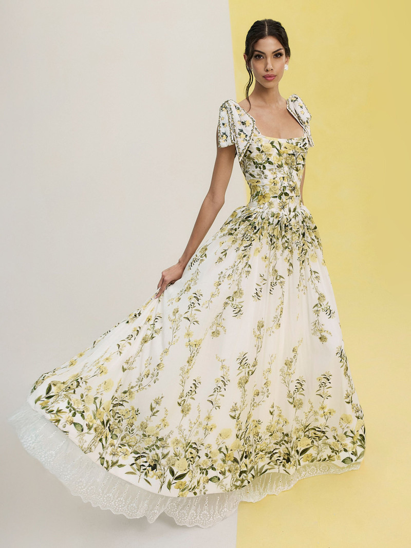 HAVEN FLARED MAXI DRESS 7