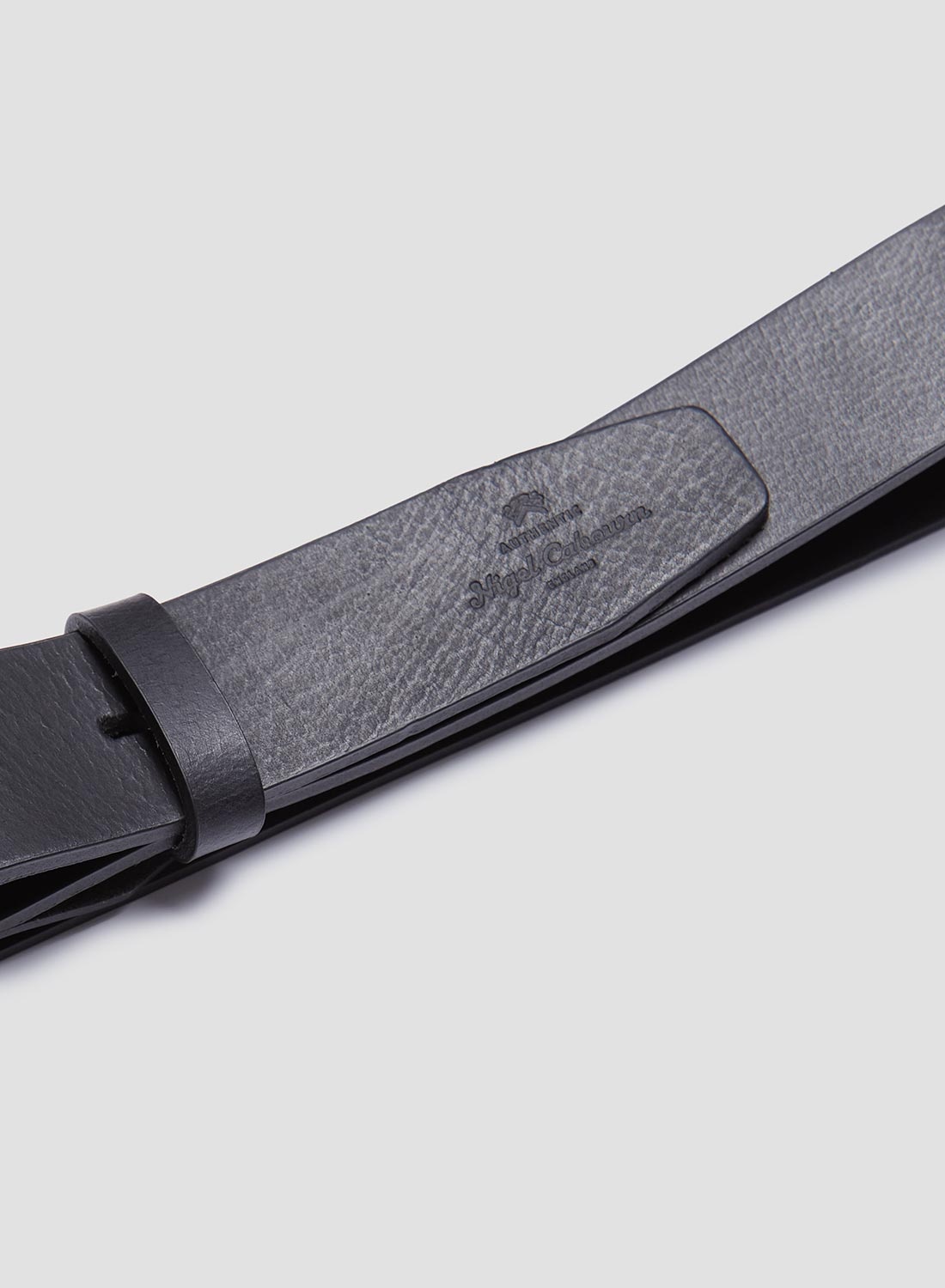 Cuba Belt in Black Leather - 2