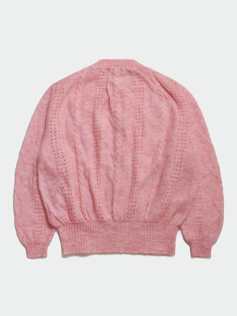 MAGLIANO Cormagliano Mohair Cardigan Pink outlook