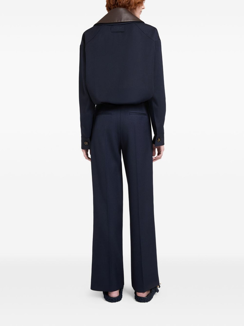 contrasting-collar jacket 3