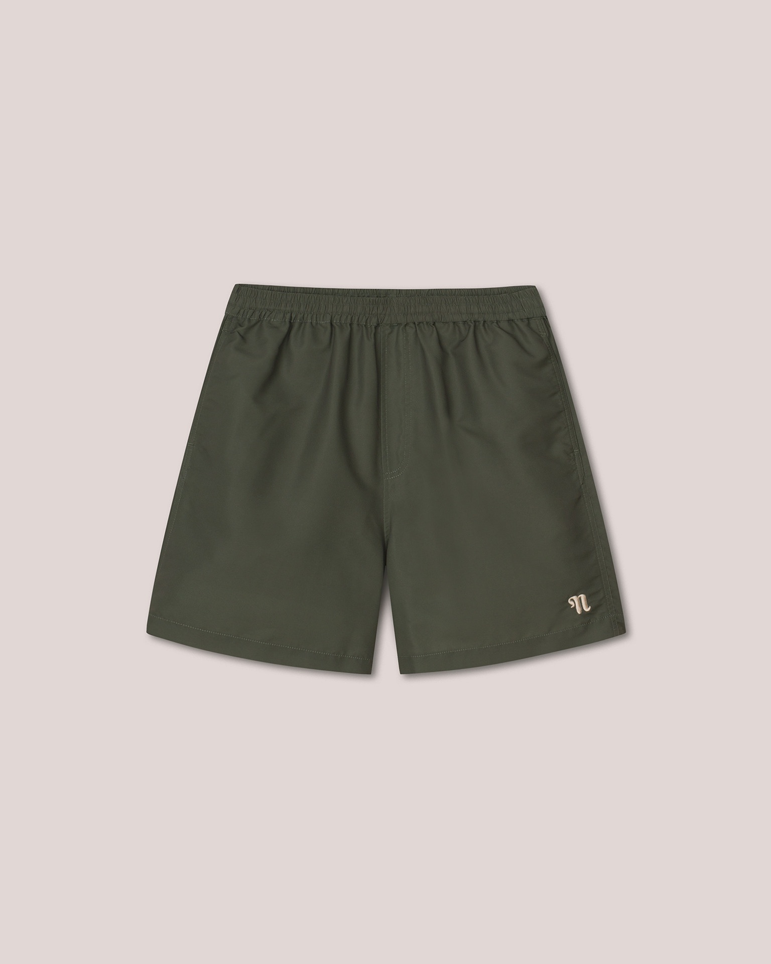 KENAN - Recycled polyester shorts - Khaki - 1