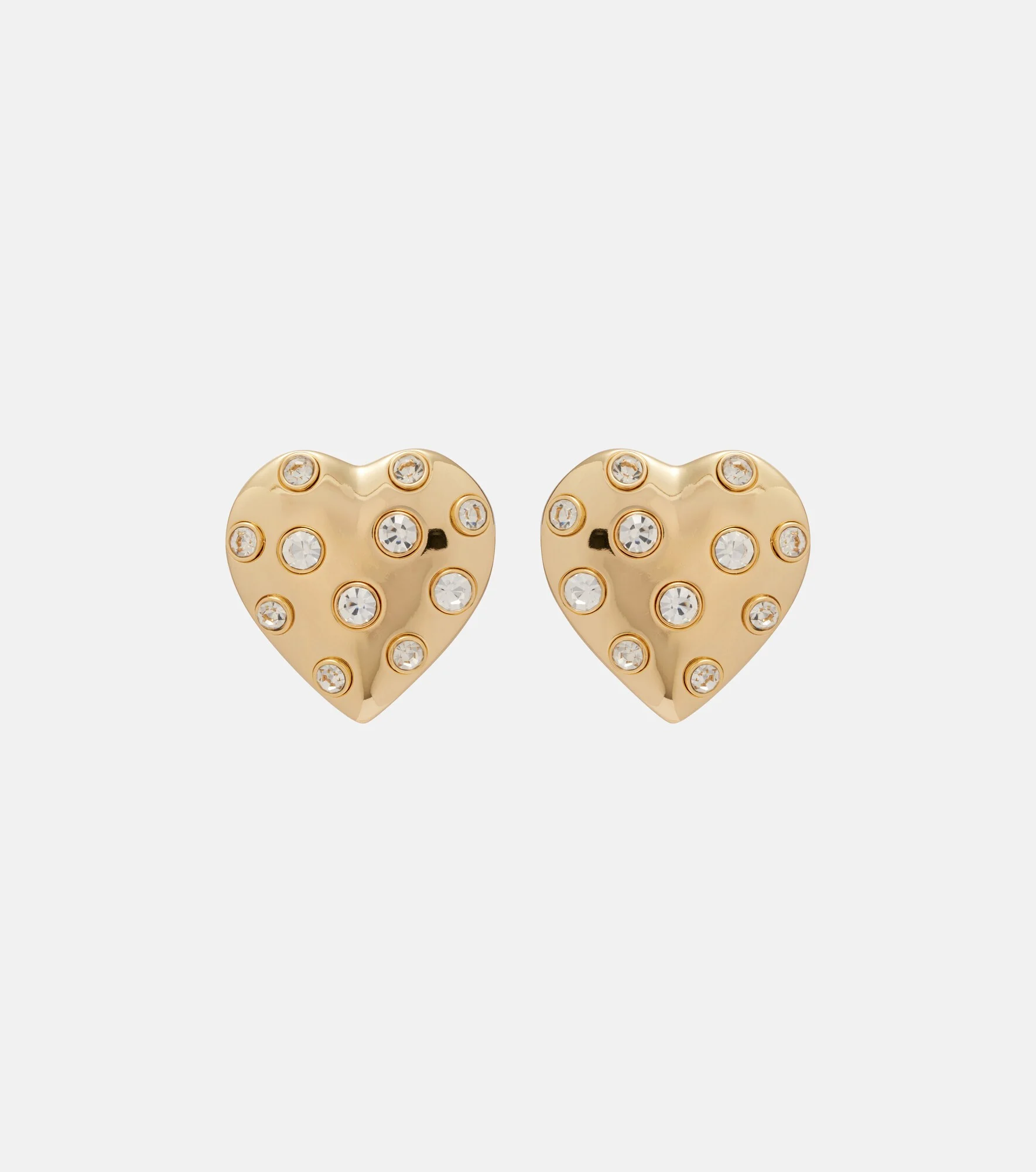 Crystal-embellished earrings - 1