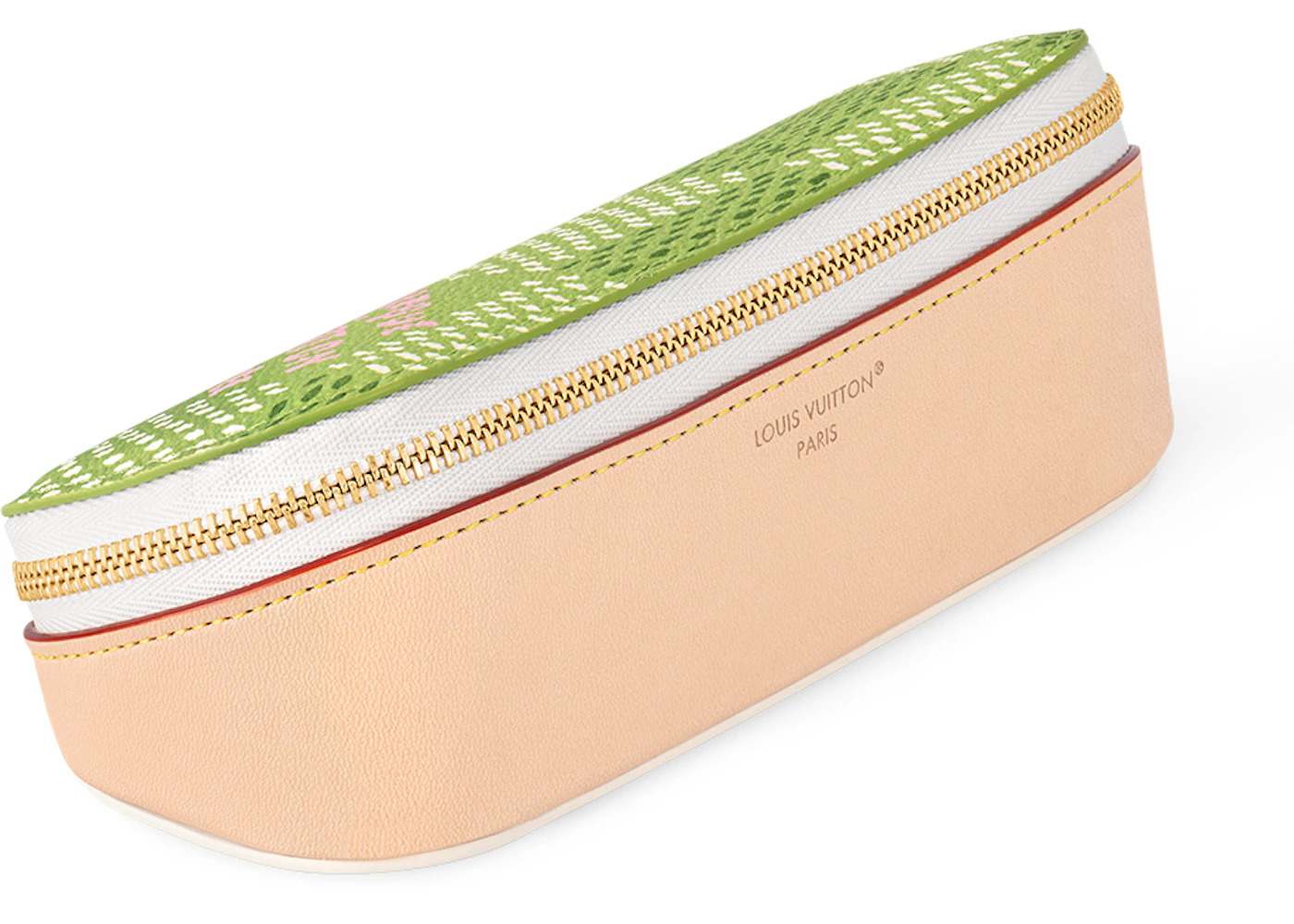 Louis Vuitton by Tyler, the Creator Sunglasses Pouch Green Damier Golf - 2