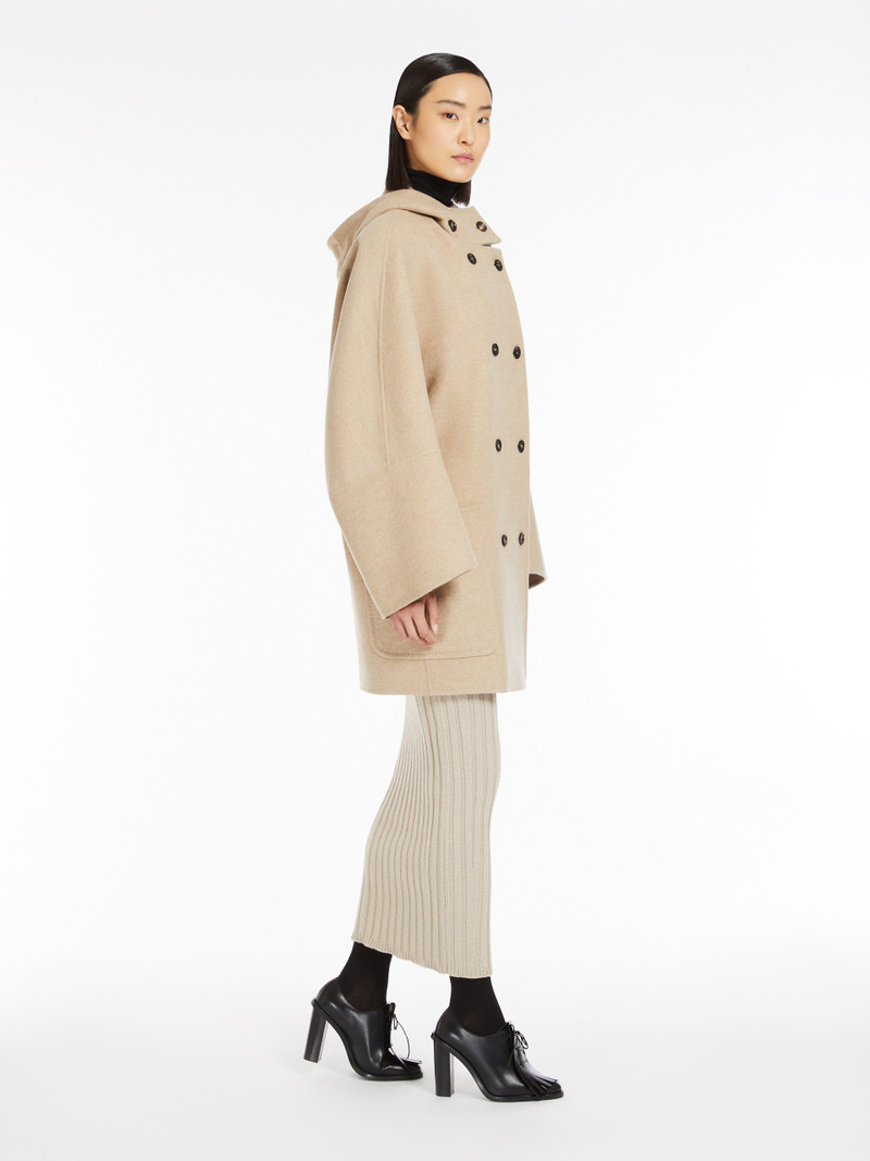 Max Mara SETA Wool and cashmere knit skirt outlook
