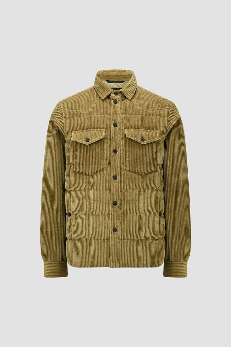 Gelt Corduroy Down Shirt Jacket 1
