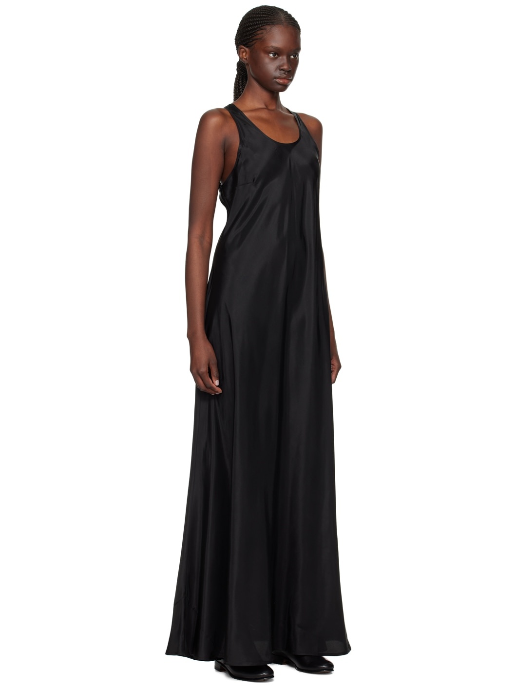 Black Barb Maxi Dress - 2