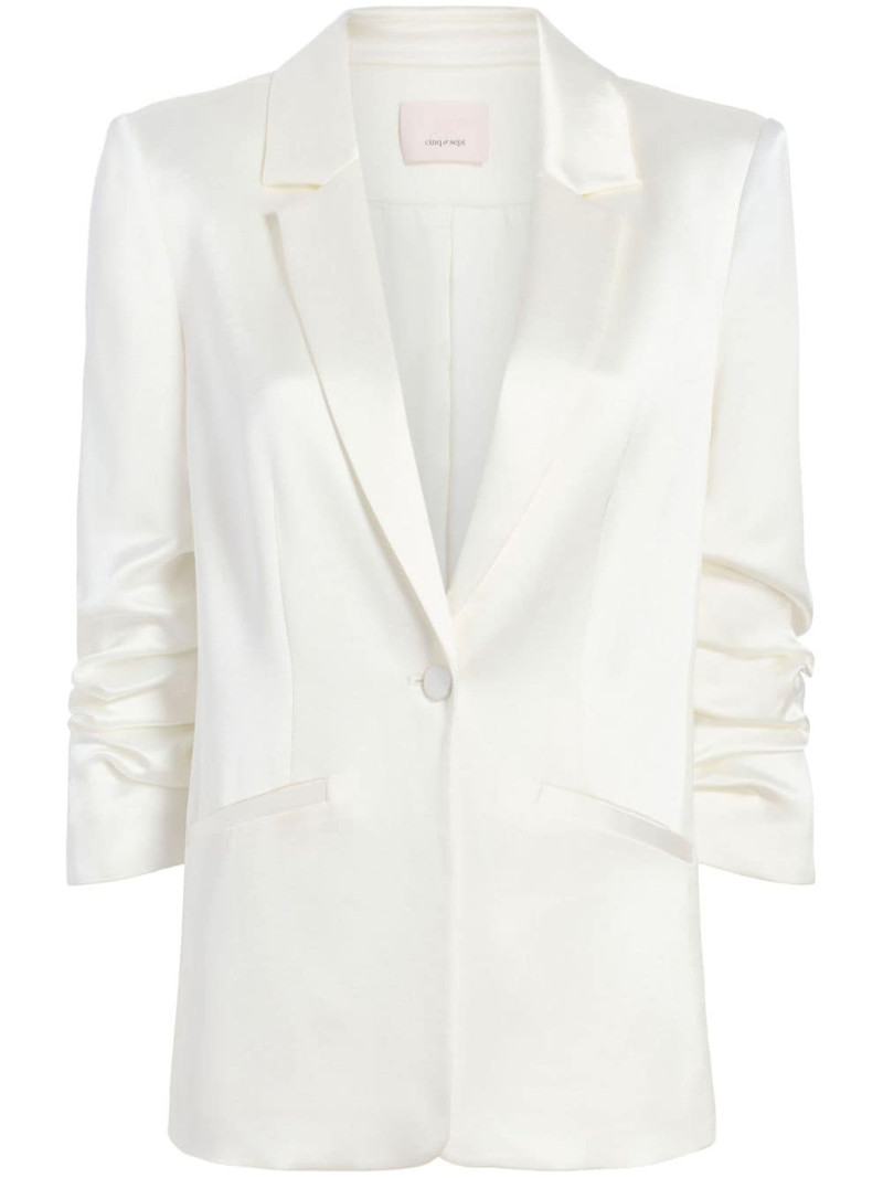 Kylie notched-lapels blazer 1