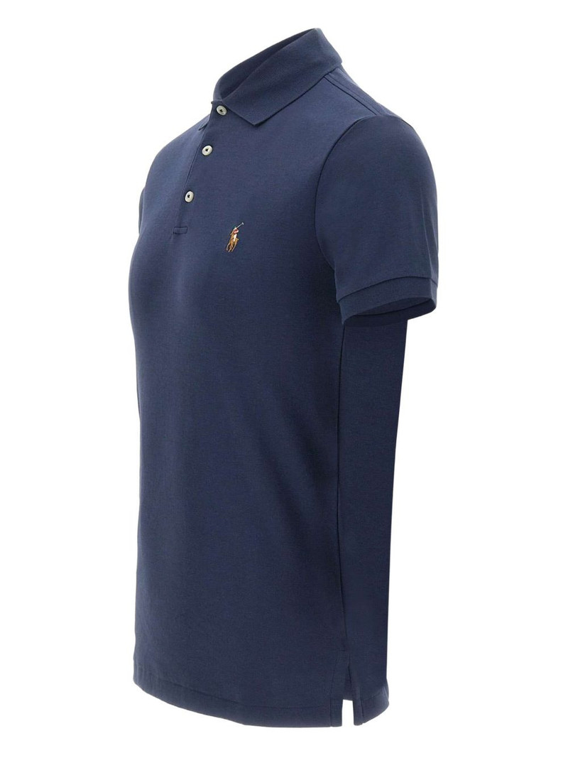 embroidered logo polo shirt 4