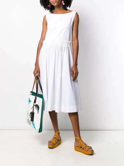 Marni gathered waist sun dress outlook