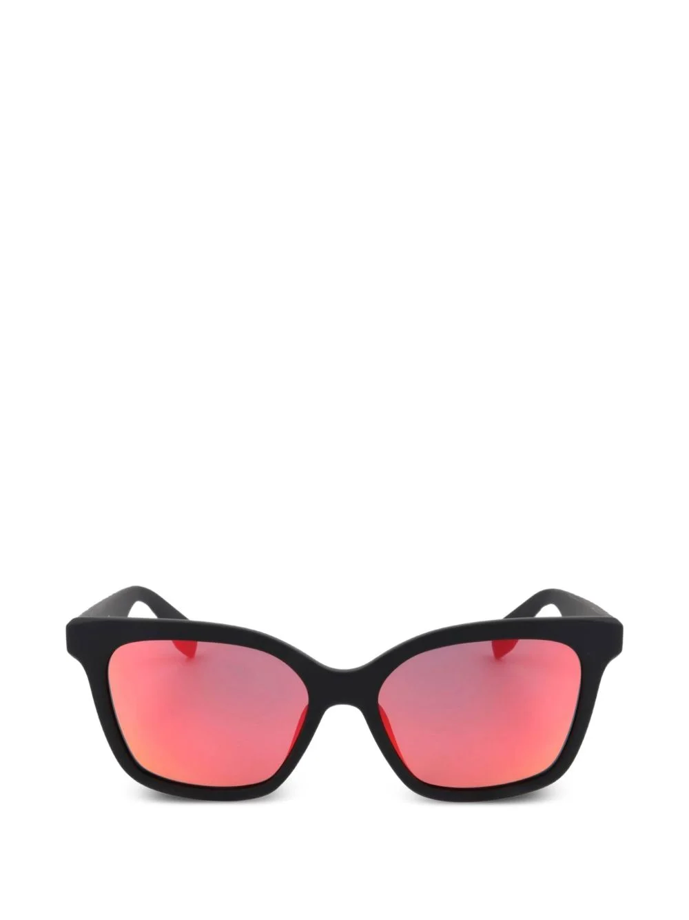 logo-print square-frame sunglasses - 1