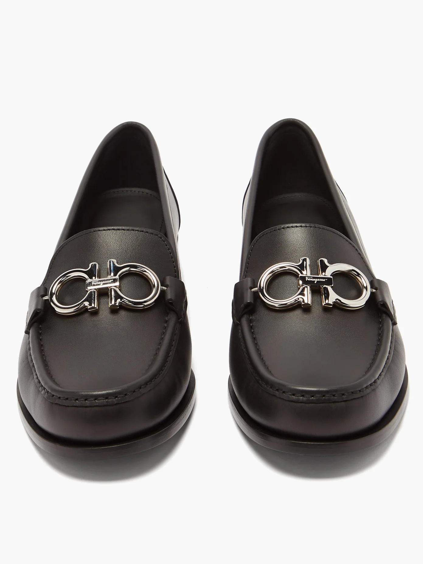 Gancio Bit leather loafers - 5