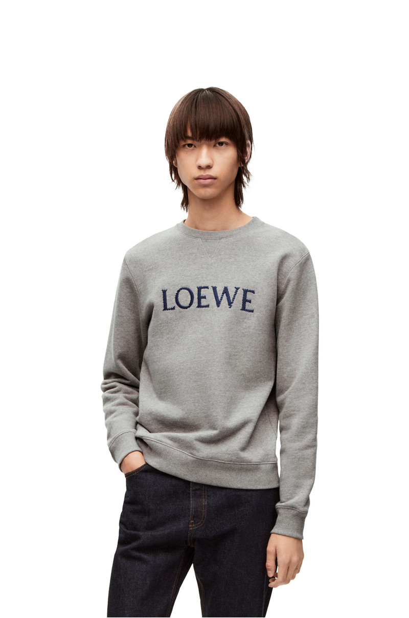 Regular fit sweatshirt in cotton 3