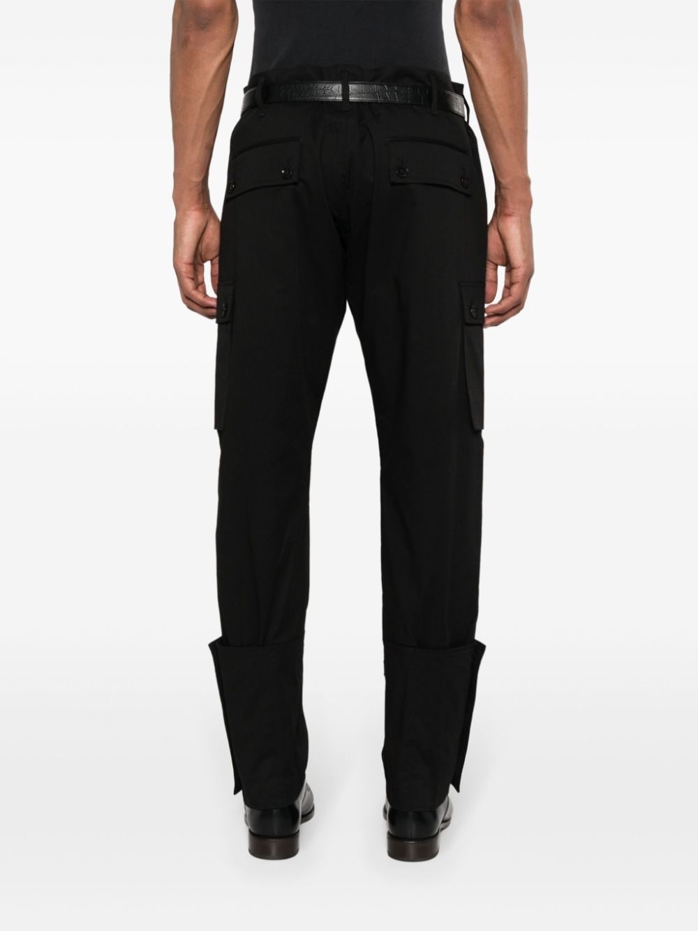 tapered cargo trousers - 4