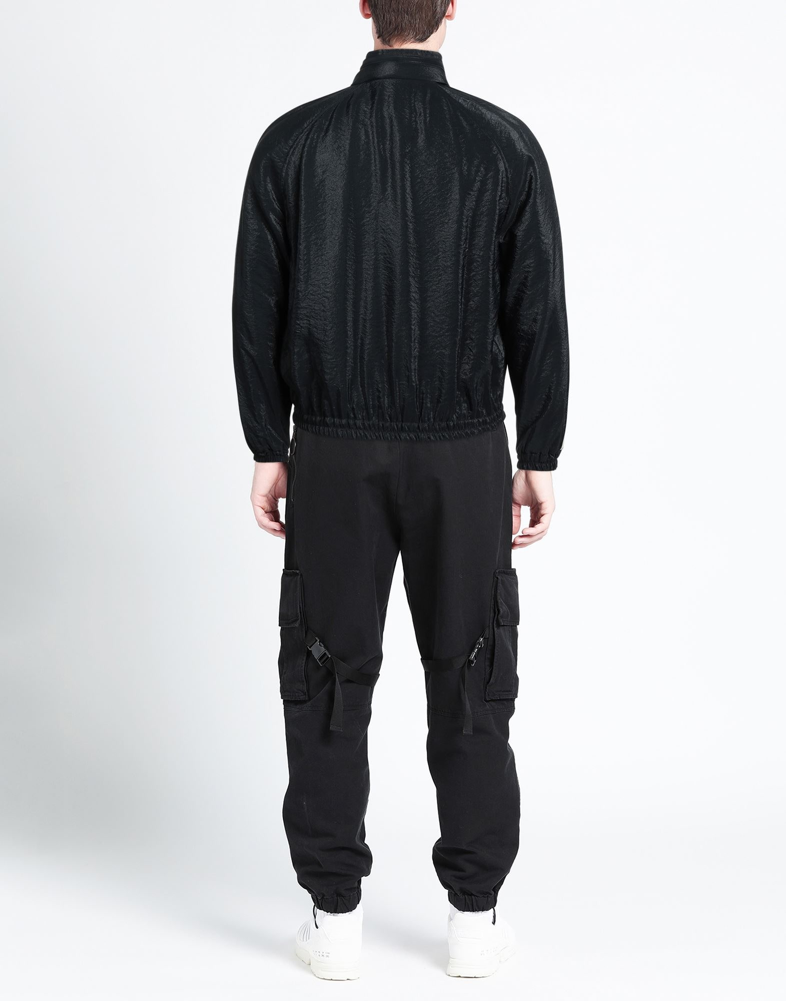 Black Men's Hooded Sweatshirt - 3