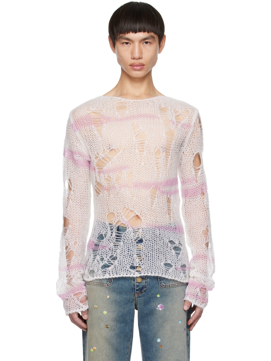 Off-White Laddered Sweater - 1