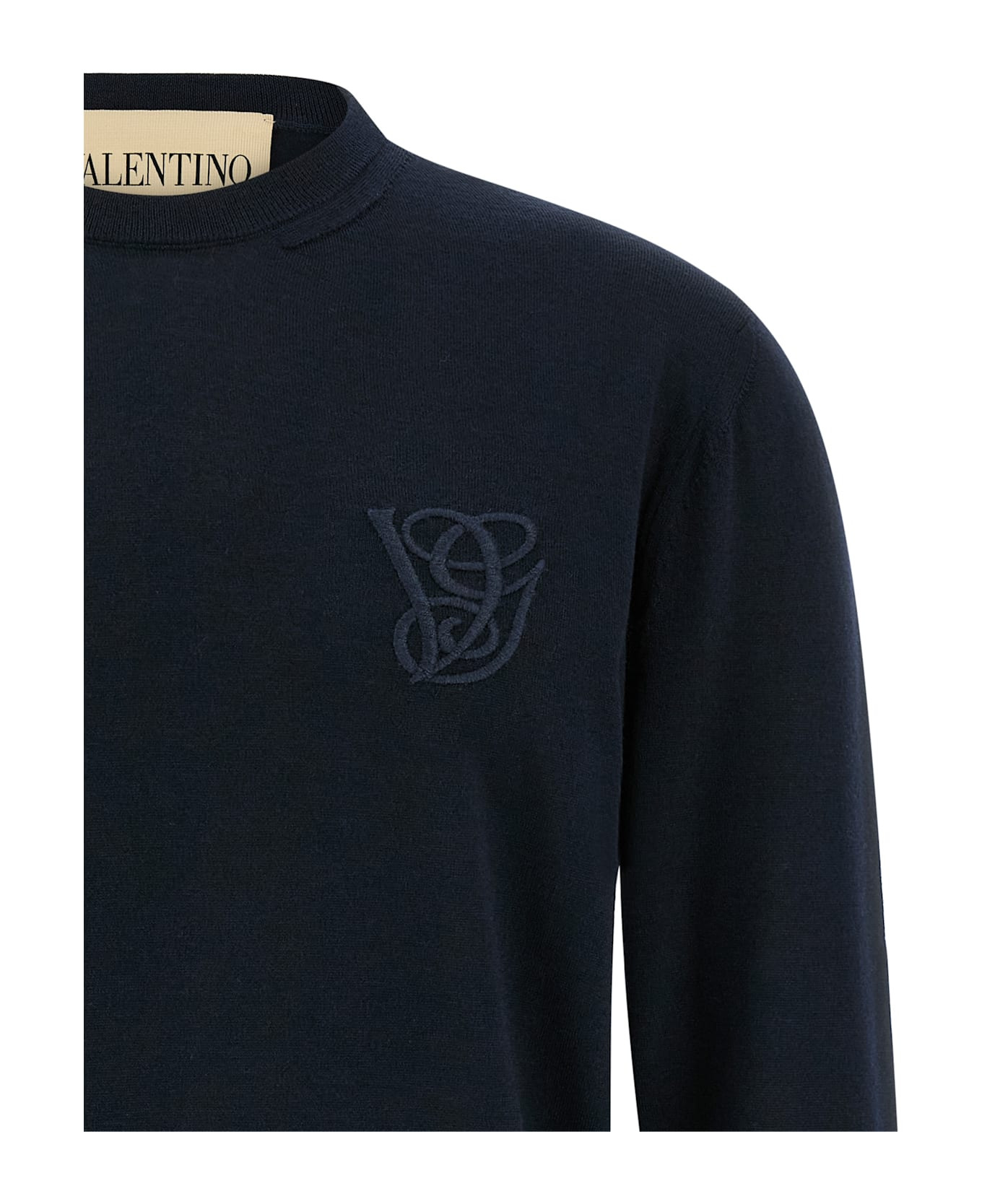 Valentino Garavani Logo Embroidery Sweater - 3