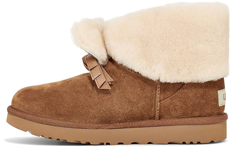 UGG (WMNS) UGG Classic Mini II CNY(Chinese New Year) Snow boots Chestnut 1109735-CHE outlook