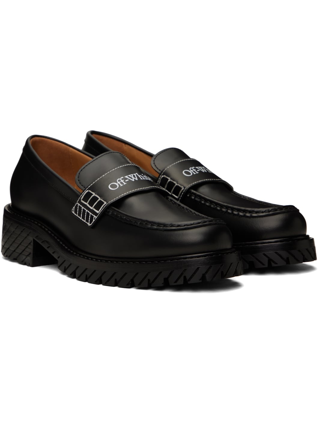 Black Combat Loafers - 4