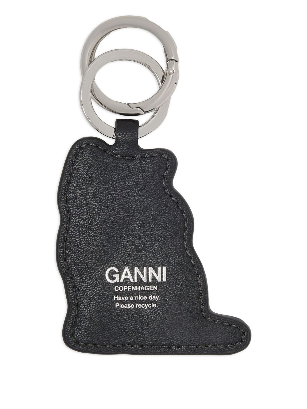 cat-shaped keyring - 2