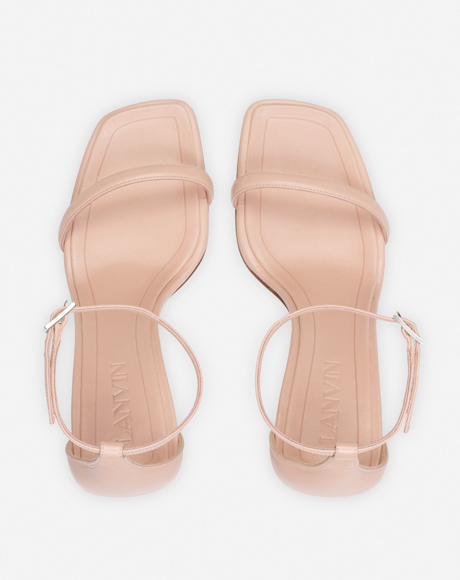 サンダル・ミュール LANVIN 'Talon swing' sandals Lanvin Swing Melodie 45 Leather Sandal in Black | Lyst