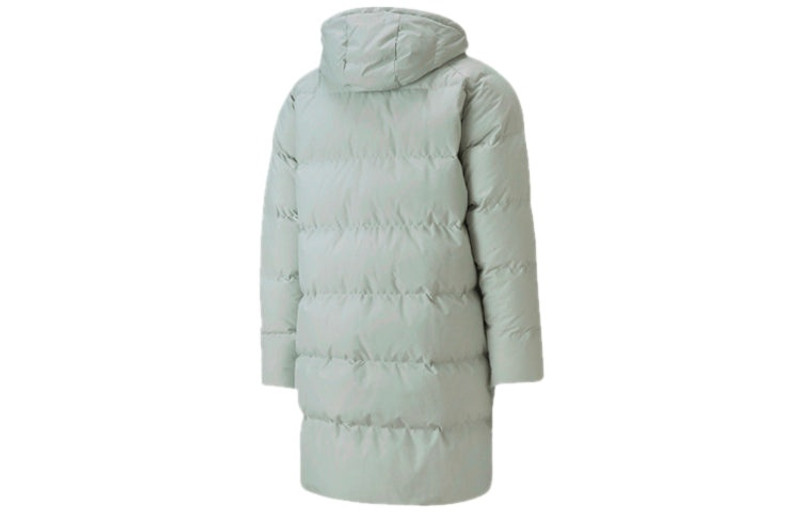 PUMA PUMA Classics Long Down Jacket 'Grey Green' 599309-49 outlook