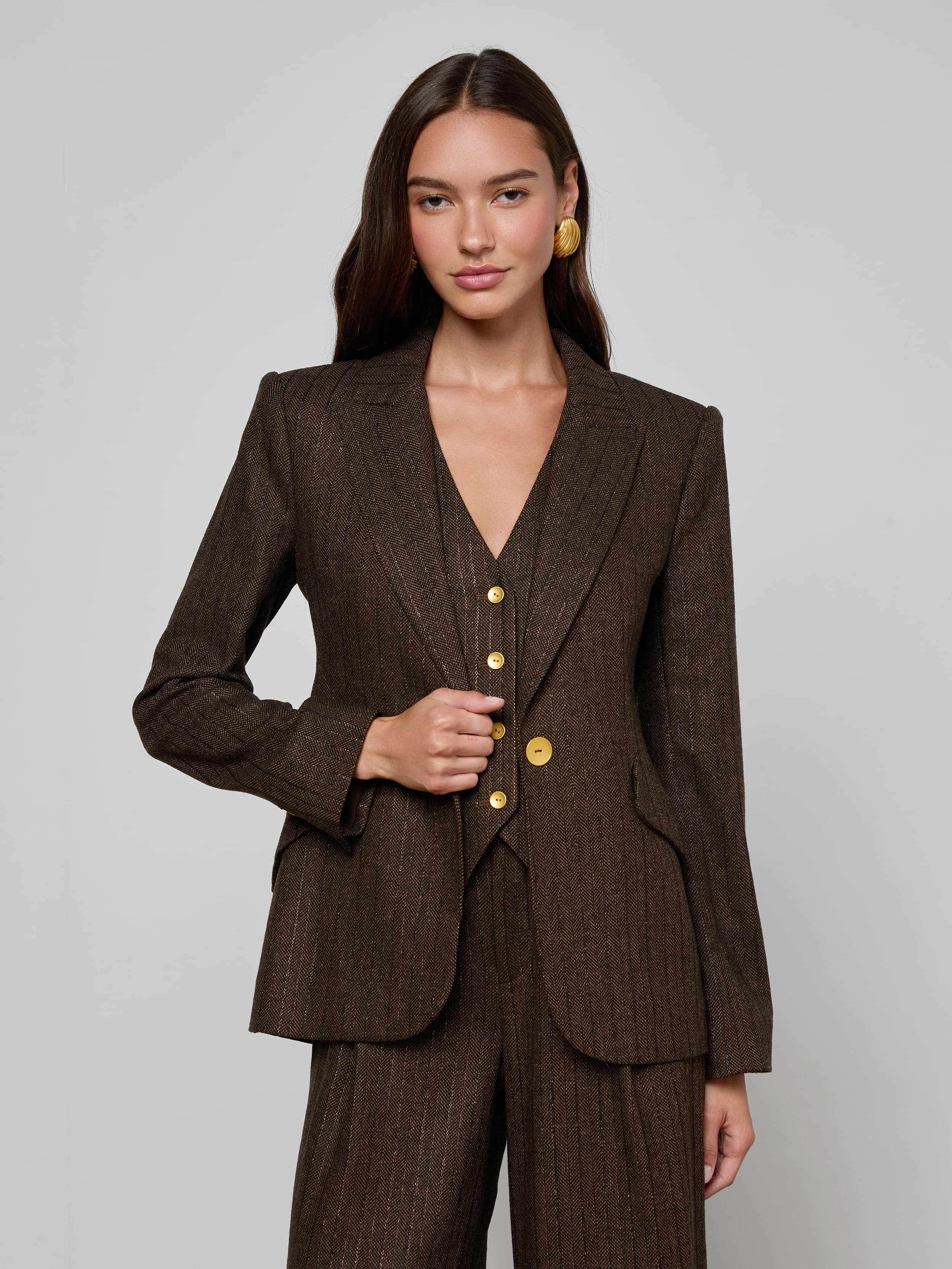 Chamberlain Pinstriped Blazer - 2