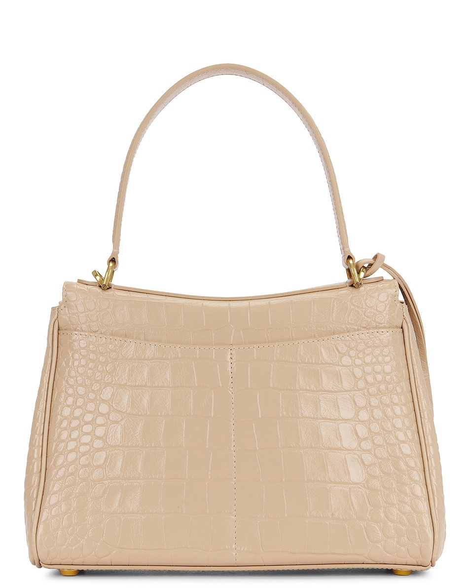 Rodeo Embossed Croc Small Top Handle Bag - 4