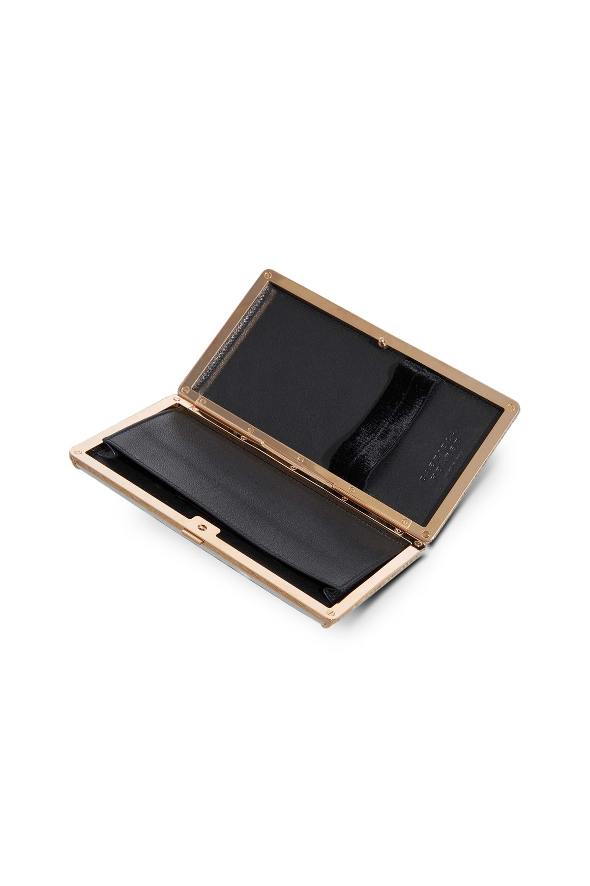Callas Clutch in White Snakeskin - 3