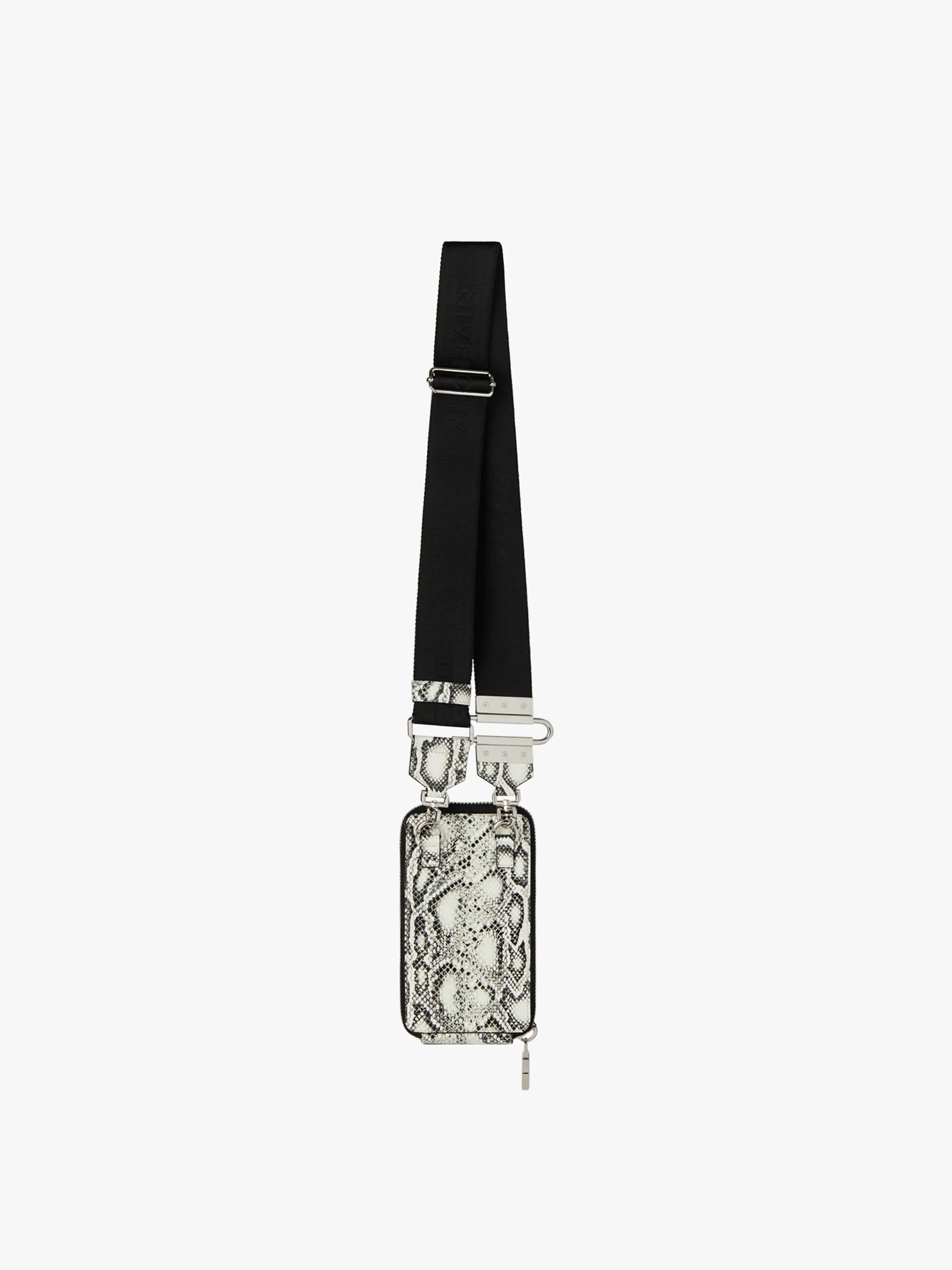SMALL ANTIGONA U VERTICAL BAG IN PYTHON EFFECT LEATHER - 4