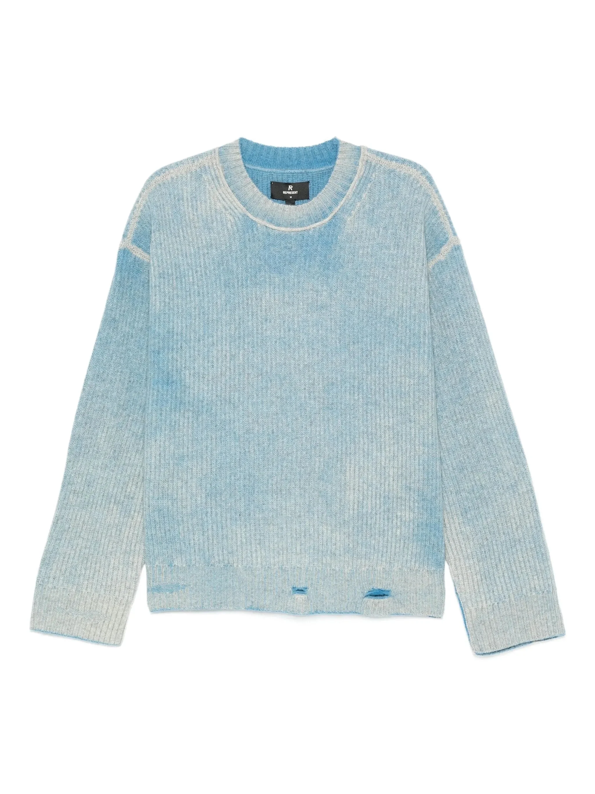 Represent Distressed-effect Sweater - 1