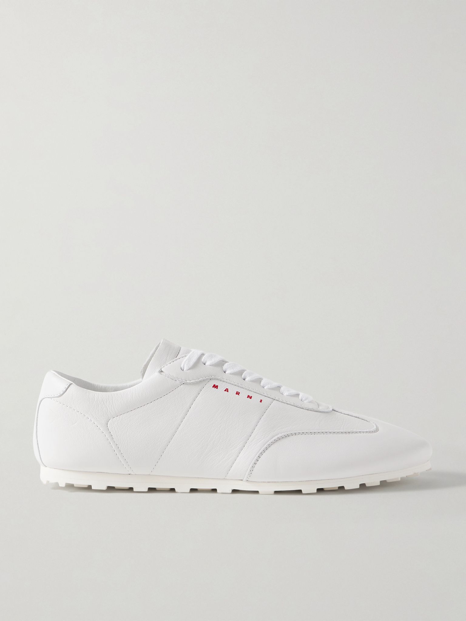 Leather sneakers White - 1