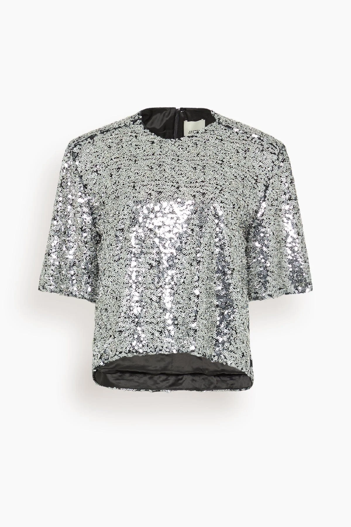 Helga Top in Silver - 1