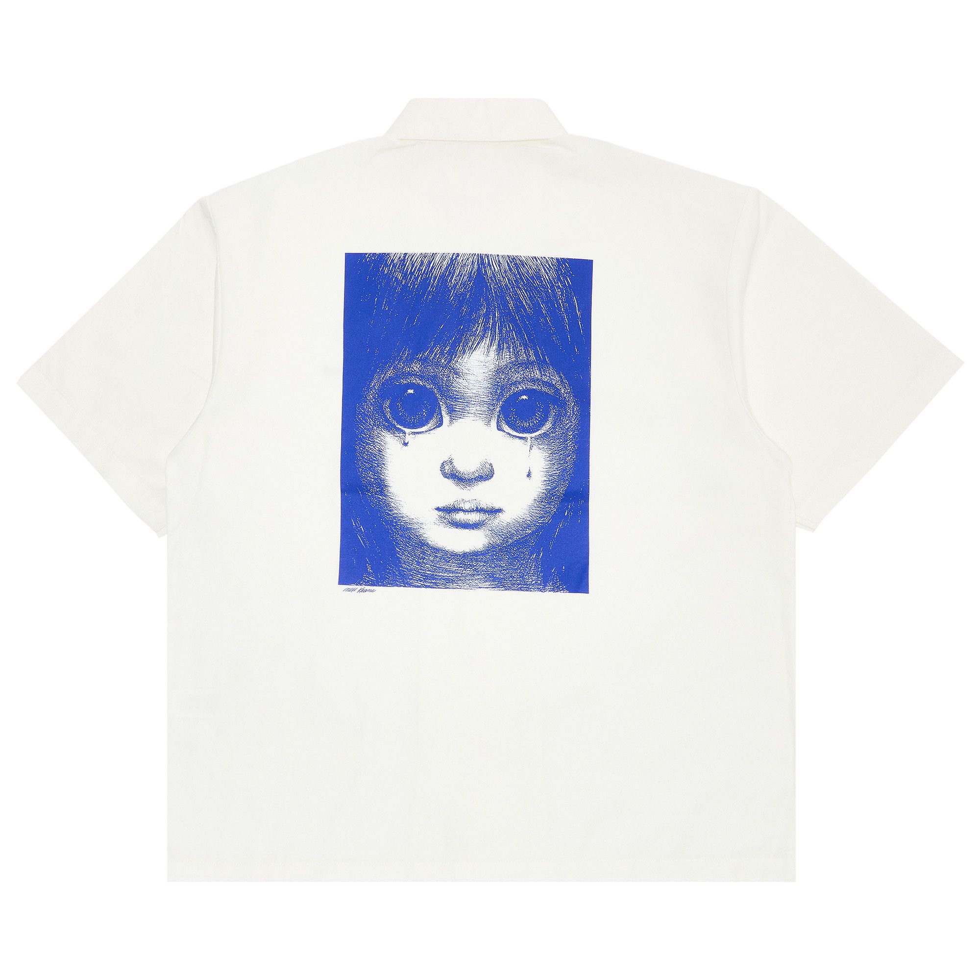 Supreme Margaret Keane Teardrop Short-Sleeve Work Shirt 'White' - 2