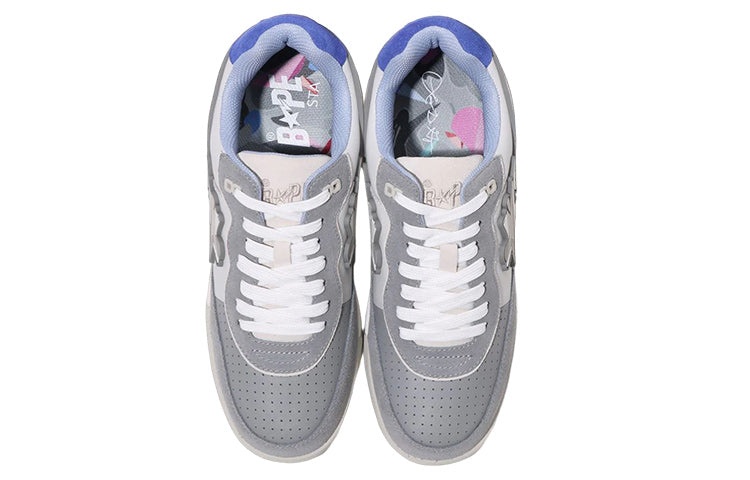 A BATHING APE x LDG ROAD STA Leather Low 'Grey' 1I73-191-910-GREY - 3