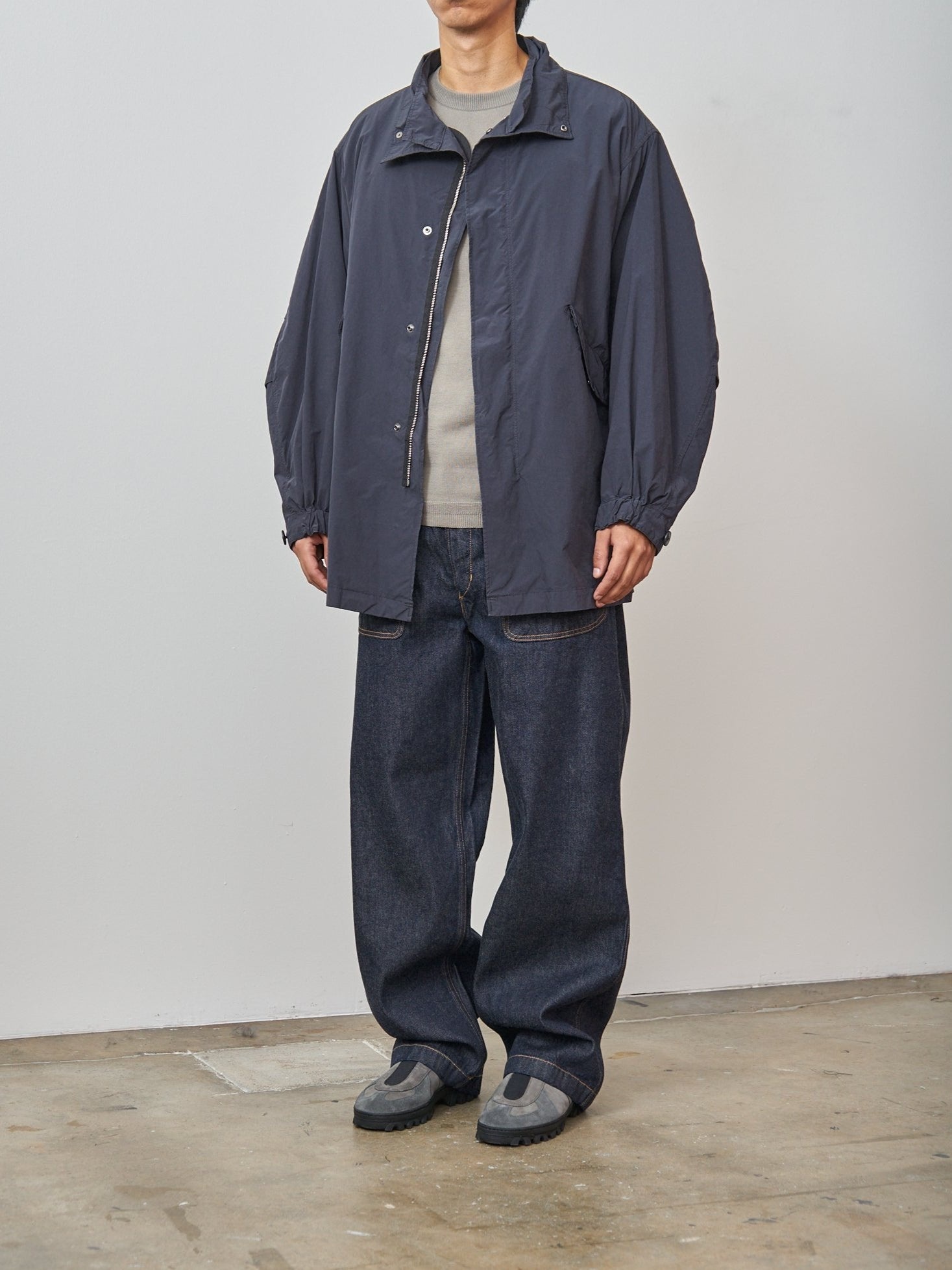 Air Weather Short Mods Coat - Charcoal Gray - 3
