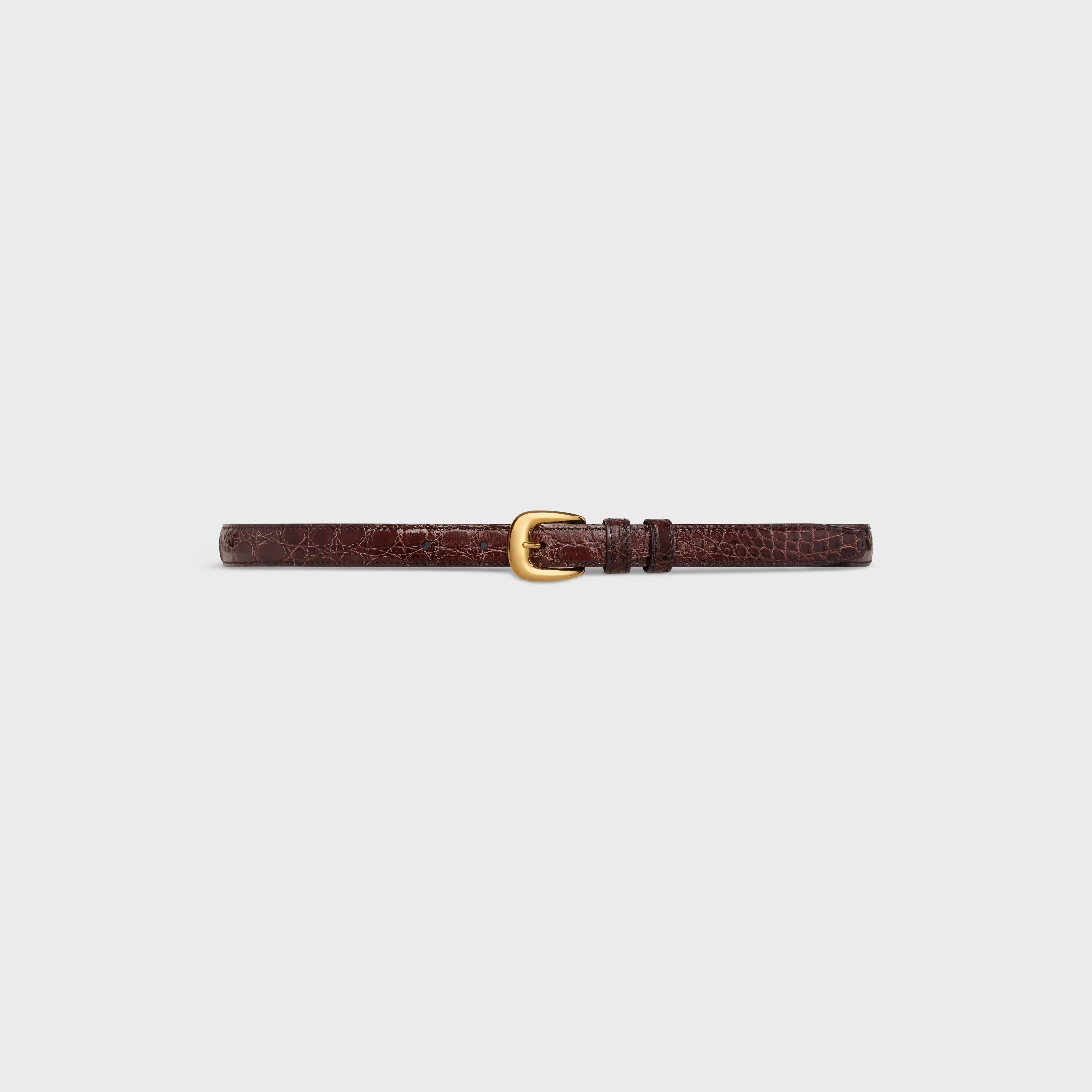 WESTERN ELEGANT BELT IN Crocodile - 1