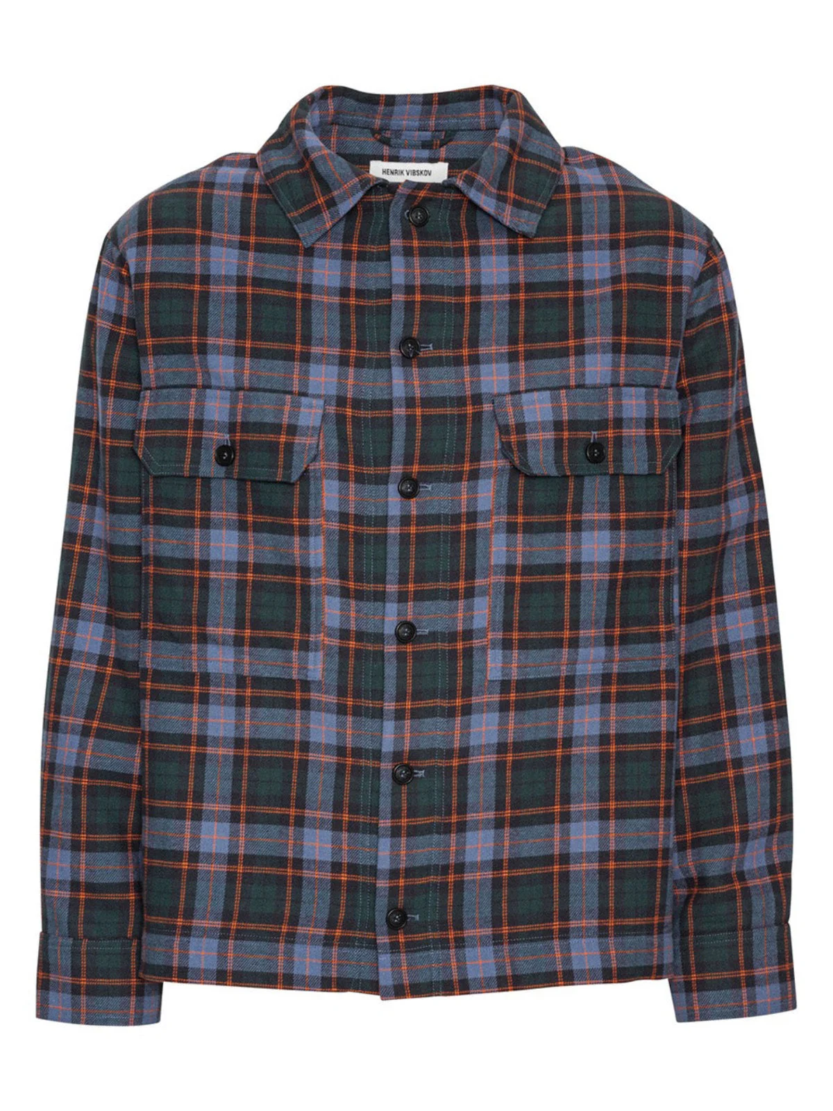 FIELD SHIRT - BLUE FLANNEL CHECKS - 1