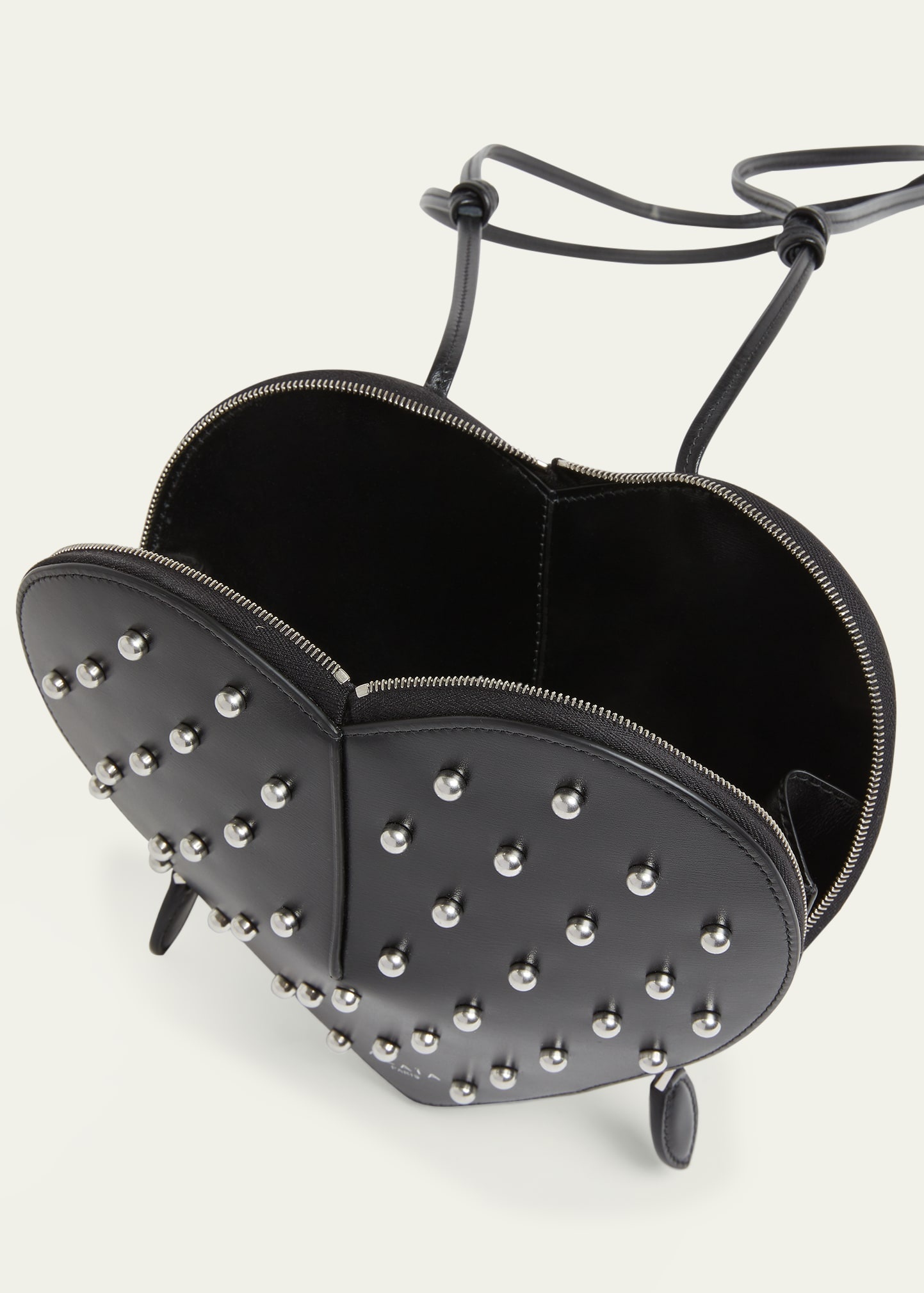 Le Coeur Pearly Leather Crossbody Bag - 4