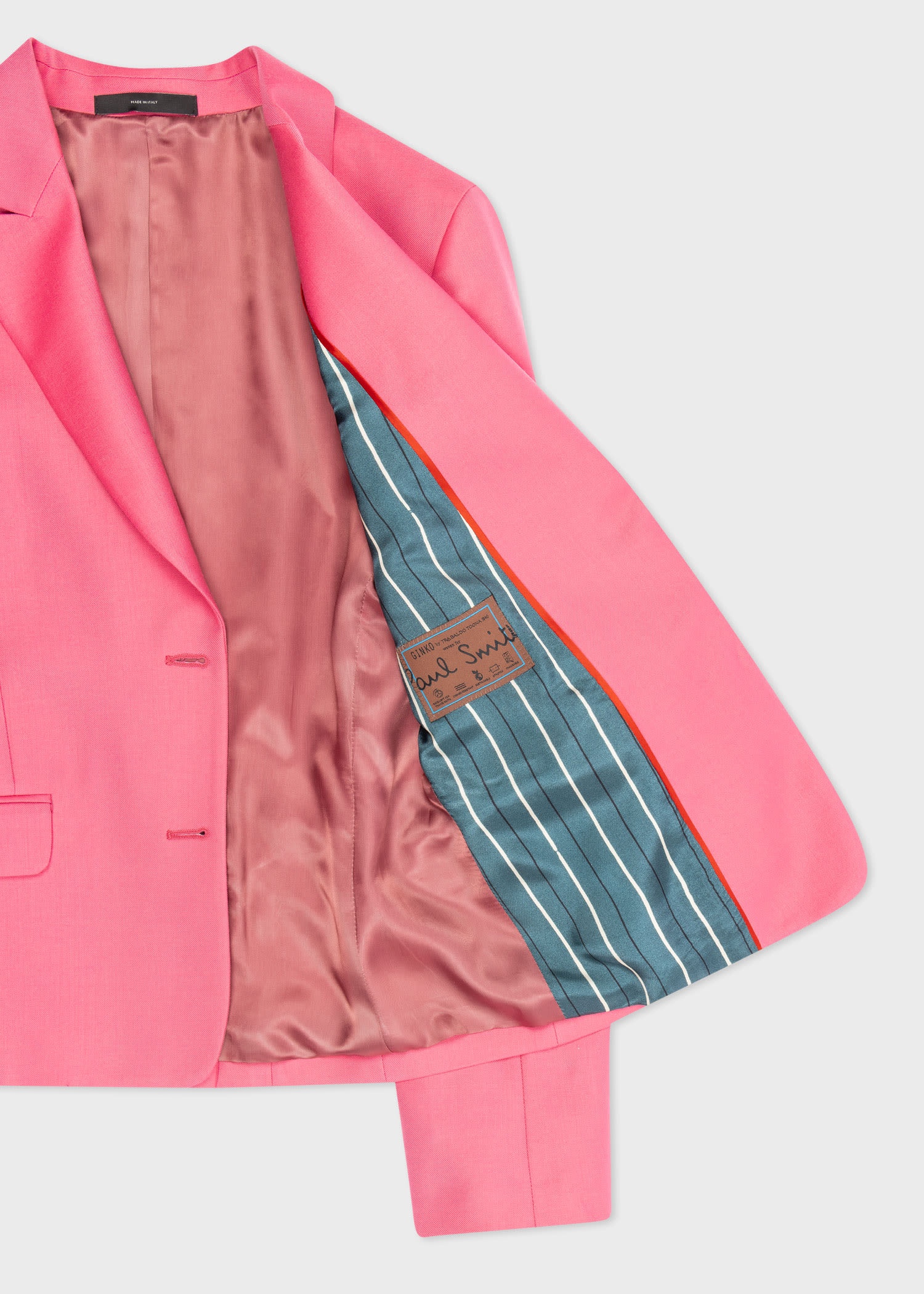 Wool Two-Button Blazer - 4