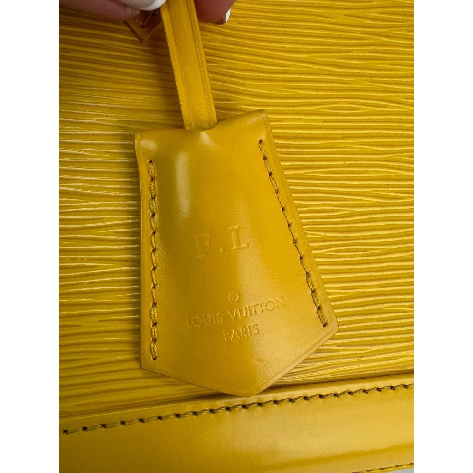LOUIS VUITTON Alma BB Epi Leather Shoulder Bag - 11