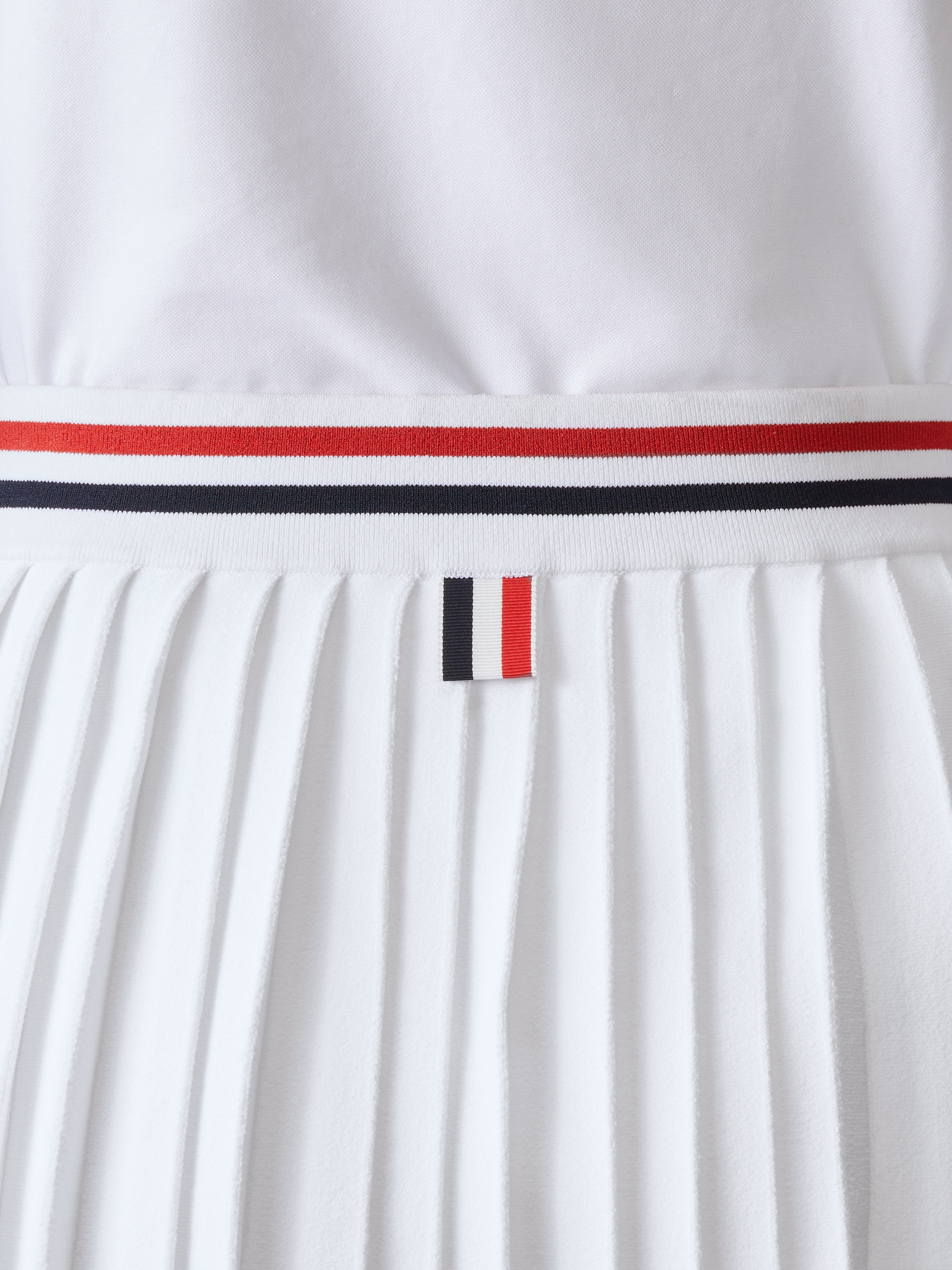 VISCOSE PLEATED MINI SKIRT - 6